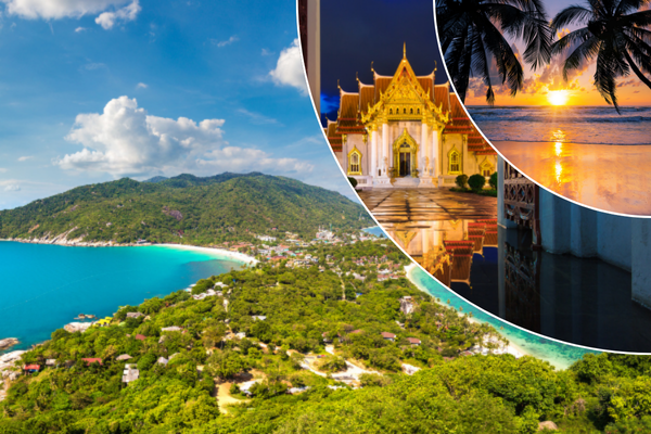 Combiné Bangkok, Koh Phangan et Koh Samui 4*