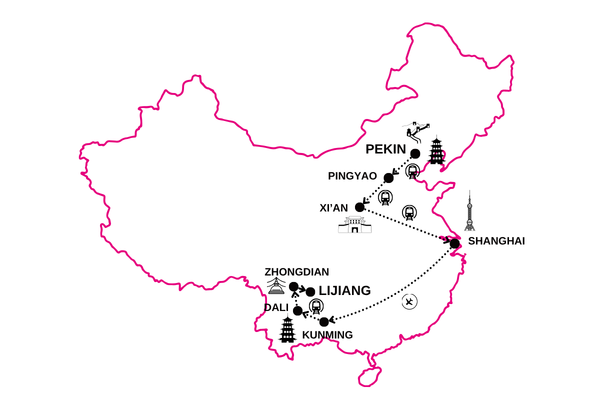 Circuit Splendeurs de la Chine Impériale et du Yunnan - Vols Flex - 2