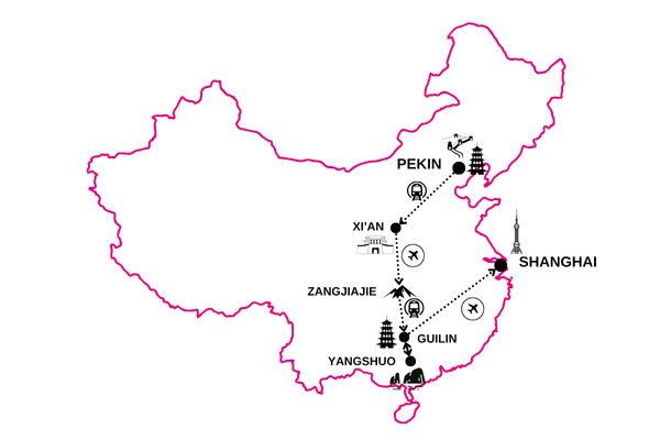 Circuit Grand Panorama de Chine en Privatif