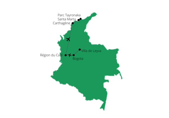 Colombie - Circuit Viva Colombia et Parc de Tayrona