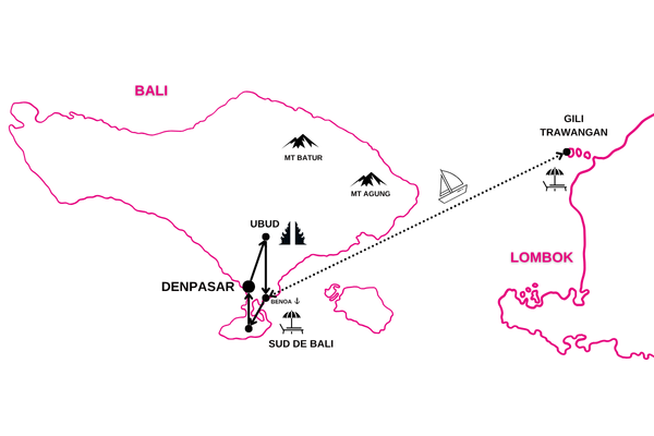 FLEX Combiné Jungle, île de Gili et Sable de Bali - 2