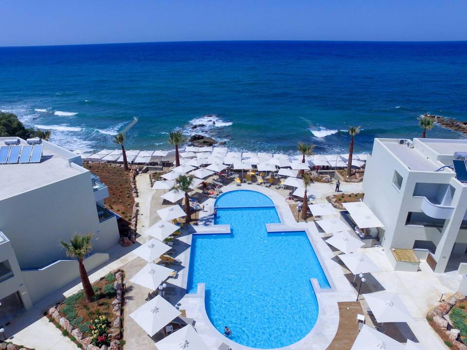 harmony rethymno beach hotel 4*