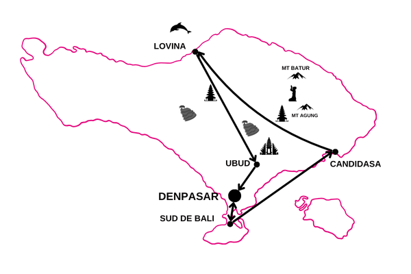 FLEX Circuit Charmes de Bali 4* - 2