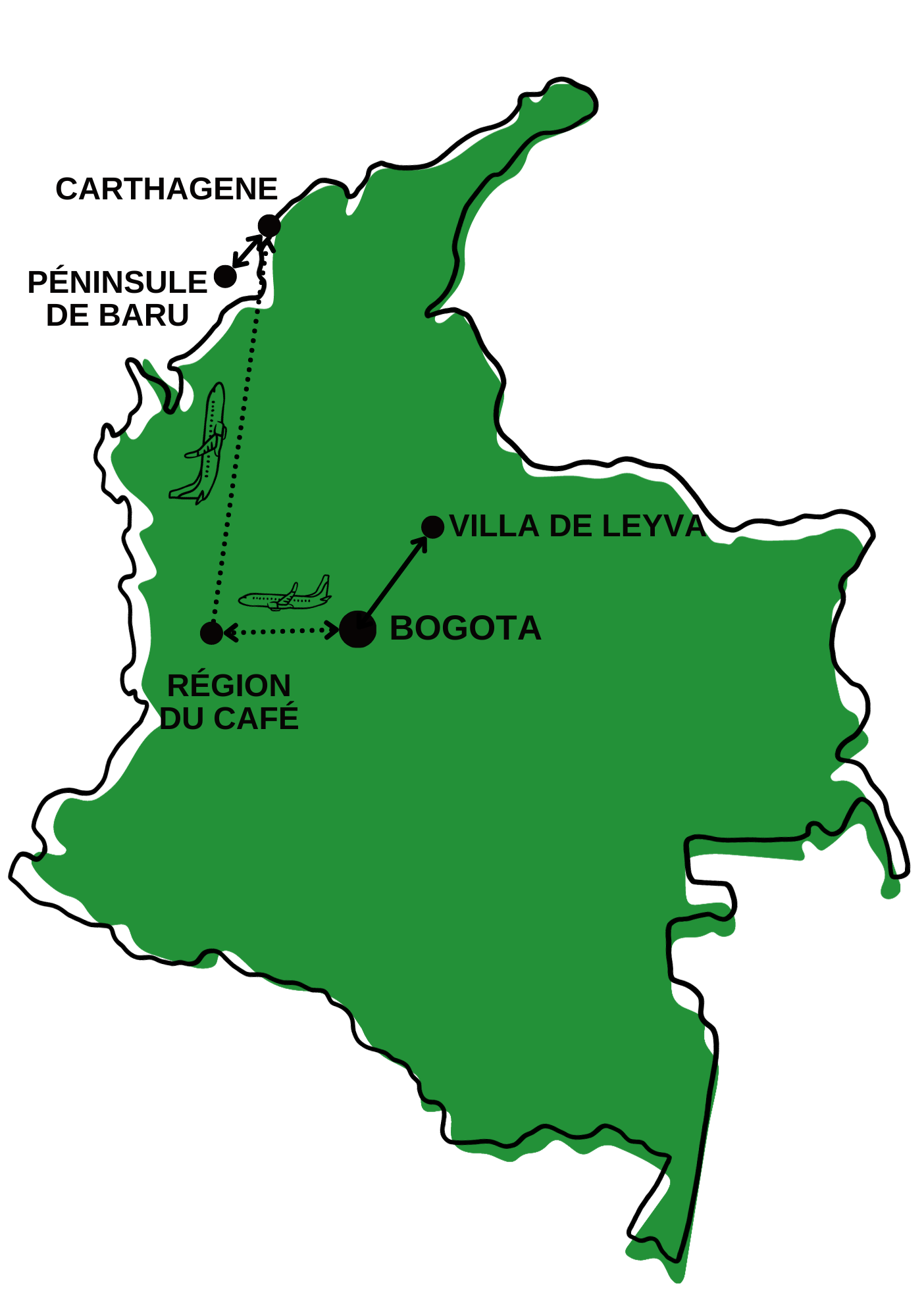 Colombie - Circuit Viva Colombia & Péninsule de Baru
