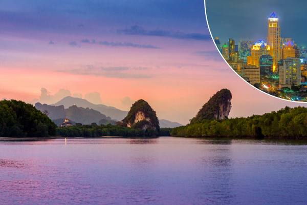 Combiné Thailande Combiné Lumières de Bangkok 5* et plage de Krabi 5* + Vols Flex