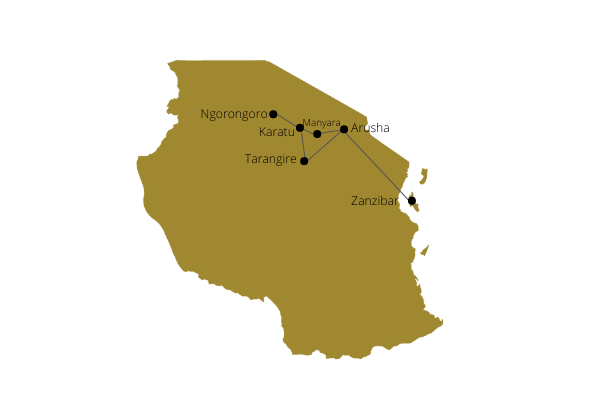 Tanzanie - Circuit Des Charmes de la Savane à la Douceur de l'Île aux Epices en Privatif