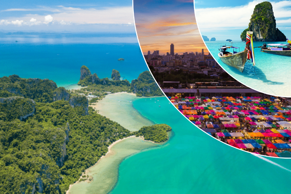 Combiné Bangkok, Krabi, Koh Phi Phi et Phuket 4*