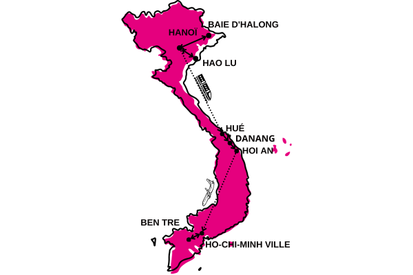 Vietnam - Circuit Merveilles d'Indochine en Privatif 3*