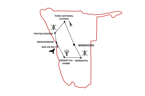 Circuit Namibie : Les plus vieux déserts du Monde