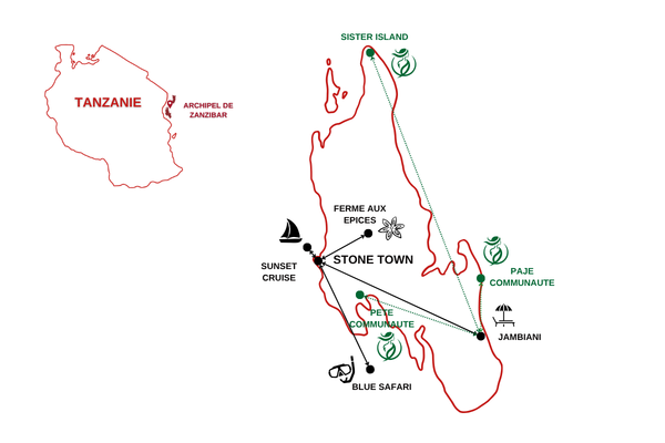 Circuit Aventure Wanawake, entre Epices & Océan... For Women Only **Terrestre Hors Vols** - 3