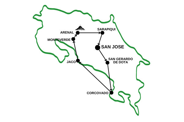 Image 2 du séjour Circuit Odyssée Verte au Costa Rica : Corcovado et Volcans à San josé, Costa Rica