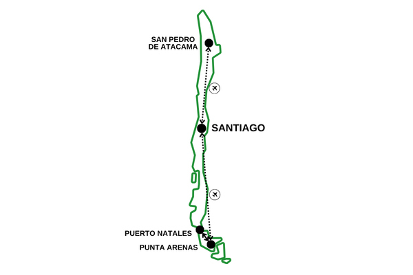 Hôtel Chili à Santiago du Chili, circuit aventure chilienne du nord au sud