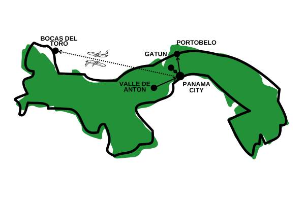 Circuit Dans le Sillage des Corsaires : De Panama à Bocas del Toro - 2