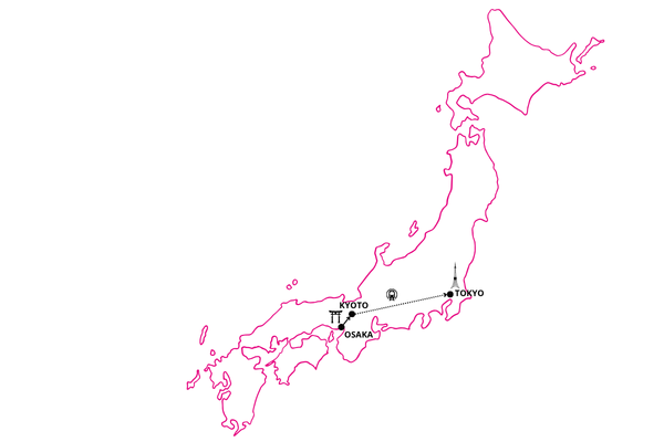 Image 2 du séjour Circuit Mangas et Capitales, Osaka, Kyoto et Tokyo à Osaka, Japon