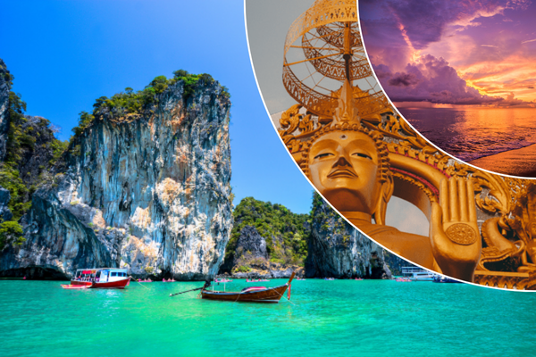 Combiné Bangkok, Khao Lak et Phuket 5*
