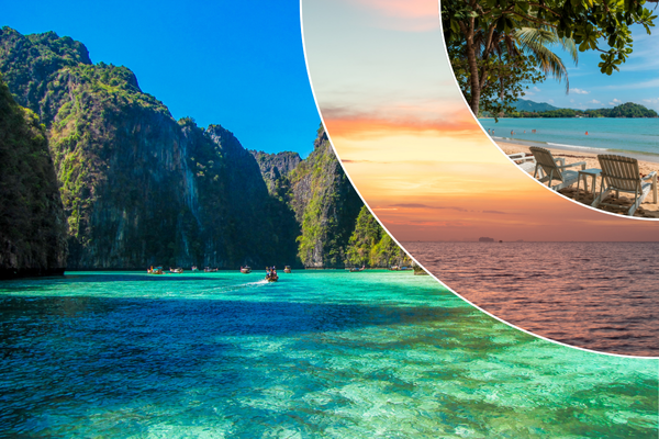 Combiné Phuket, Koh Phi Phi et Khao Lak 4*