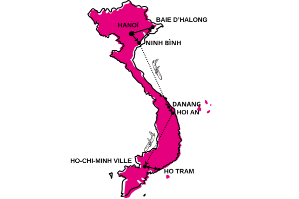 Vietnam - Circuit Aventures en Famille au Vietnam & Ho Tram en Privatif