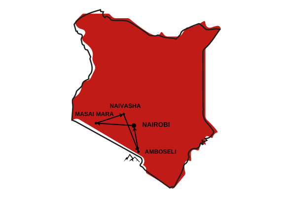 Kenya - Circuit Lumières de la Savane Africaine