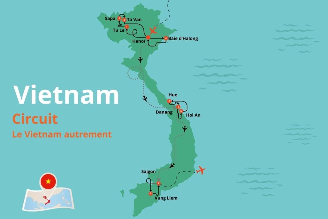 Vietnam - Circuit Privatif Le Vietnam Autrement