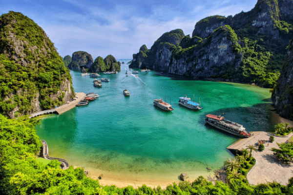 Circuit De la Baie d'Halong aux Tunnels de Cuchi