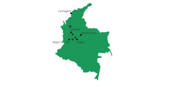 Circuit Viva Colombia et Pré-tour Medellin