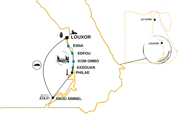 Croisière Les Secrets du Nil en Dahabeya 5* - 2