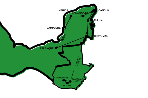 Circuit Les Mystères du Monde Maya et du Guatemala **Version 2026** - 2