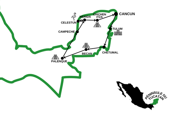 Image 2 du séjour Circuit Viva Yucatan ! à Cancun, Mexique