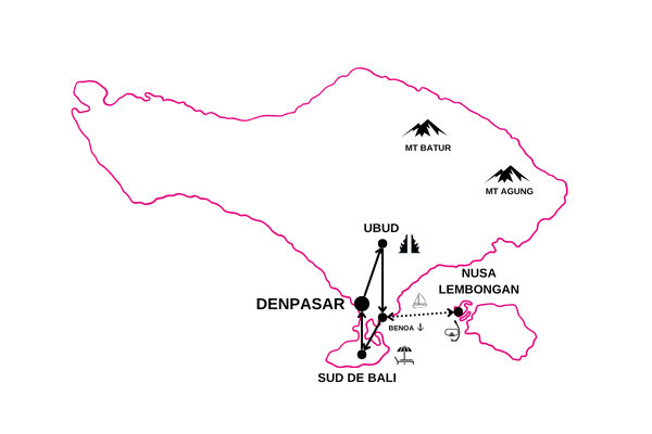 Combiné Des Rizières de l'île des Dieux aux eaux turquoise de Nusa Lembongan Charme 4* - 2