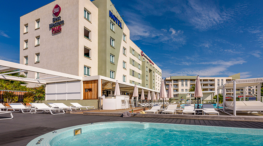 Hôtel BEST WESTERN PLUS AJACCIO AMIRAUTÉ****