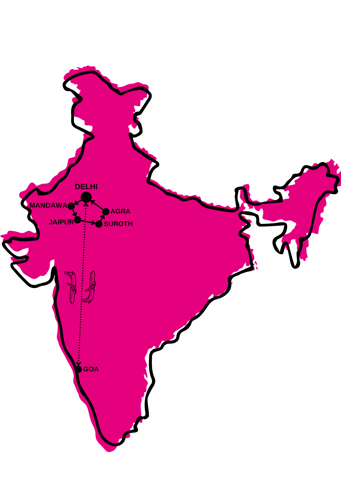 Inde - Inde du Nord et Rajasthan - Circuit Sur la route du Taj Mahal à Goa 3*