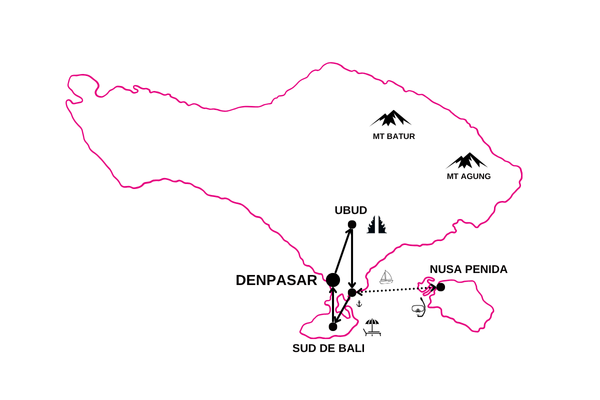 FLEX Combiné Des Rizières de l'île des Dieux aux eaux turquoise de Nusa Penida 4* - 3