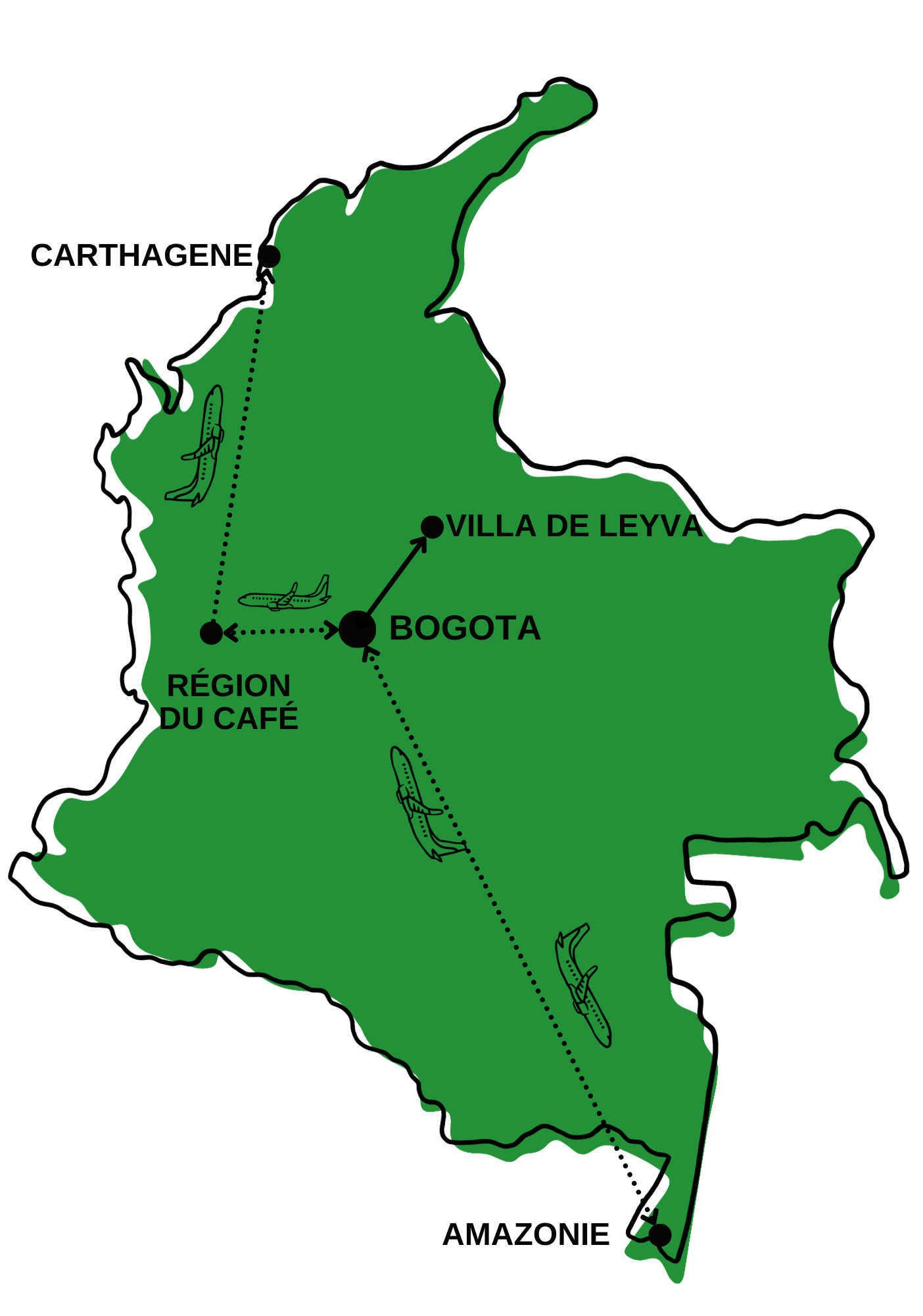 Colombie - Circuit Viva Colombia & Prétour Amazonie