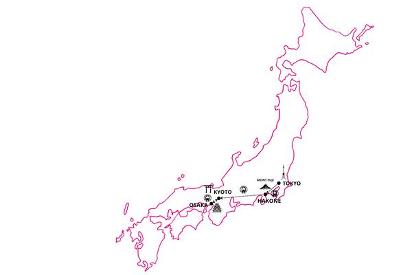 Ohayo Nippon, Du Mont Fuji à la Baie d'Osaka - 2