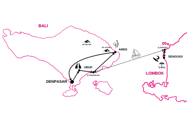Combiné Jungle, Lombok et Sable de Bali - 2